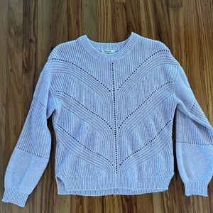 Marine Layer Light Purple Crew Neck Sweater